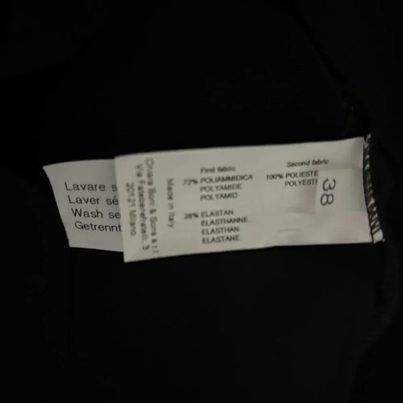 Chiara Boni La Petite Robe Off-The-Shoulder Ruffle-Sleeve Midi Dress US Size 2 - Picture 6 of 7